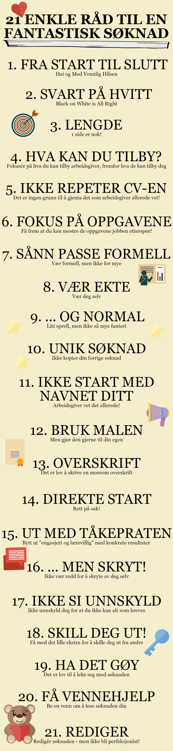 jobbsøknad eksempel